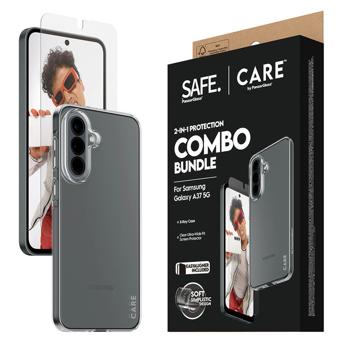 Bundle 2 σε 1 για Samsung Galaxy A37, PanzerGlass
