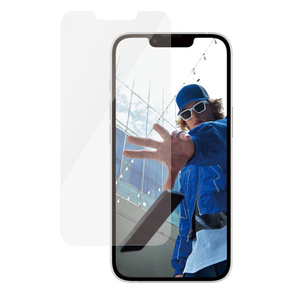 Προστατευτικό γυαλί με εφαρμογέα για iPhone 17e/16e/14/13/13 Pro, Διάφανο, PanzerGlass