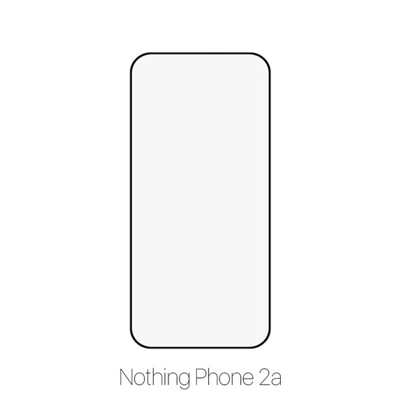 Προστατευτικό Γυαλί FullCover για Nothing Phone (2a), FixPremium