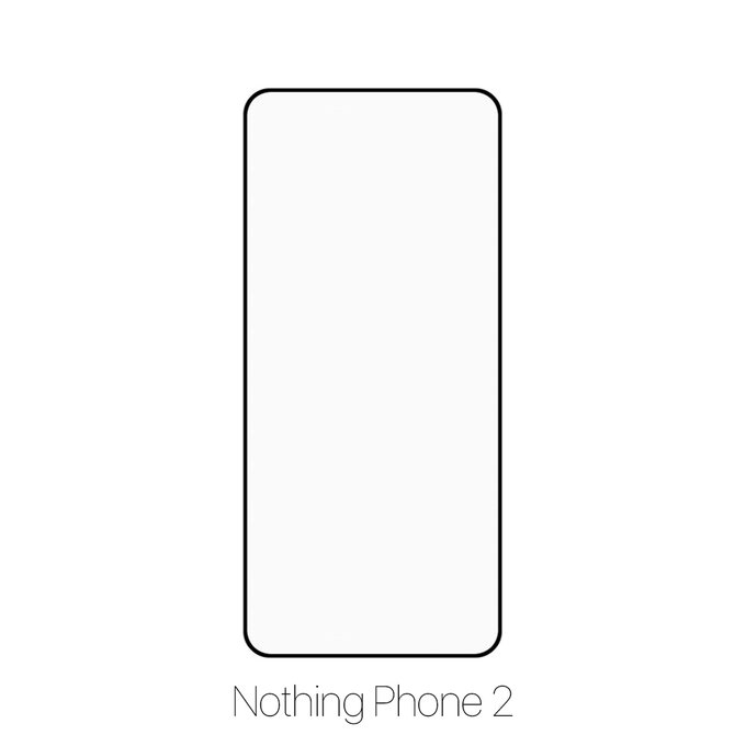 Προστατευτικό Γυαλί FullCover για Nothing Phone 2, FixPremium