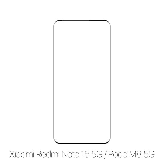 Προστατευτικό Γυαλί FullCover για Xiaomi Redmi Note 15 5G, Poco M8 5G, FixPremium