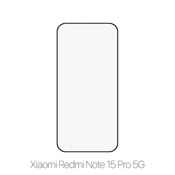 Προστατευτικό Γυαλί FullCover για Xiaomi Redmi Note 15 Pro 5G, FixPremium