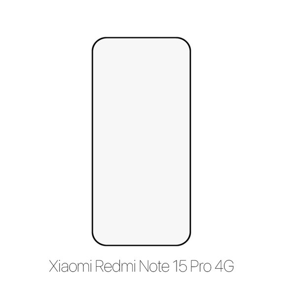 Προστατευτικό Γυαλί FullCover για Xiaomi Redmi Note 15 Pro 4G, FixPremium
