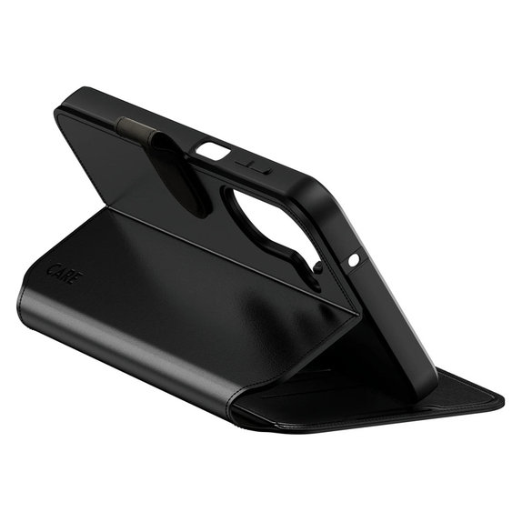 Θήκη Wallet Kickstand για Samsung Galaxy A27, Μαύρο, PanzerGlass