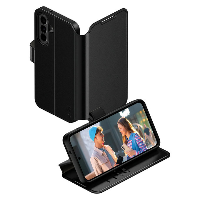 Θήκη Wallet Kickstand για Samsung Galaxy A27, Μαύρο, PanzerGlass