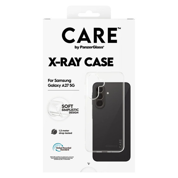 Θήκη X-Ray για Samsung Galaxy A27, Διάφανο, PanzerGlass