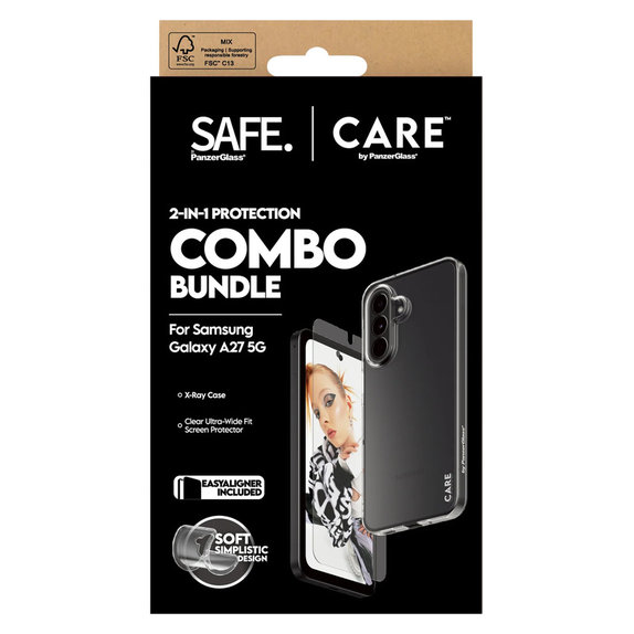 Bundle 2 σε 1 για Samsung Galaxy A27, PanzerGlass