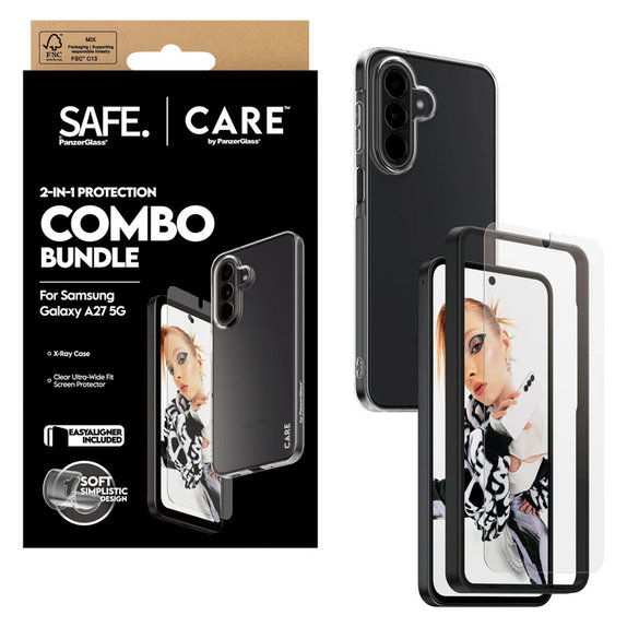 Bundle 2 σε 1 για Samsung Galaxy A27, PanzerGlass
