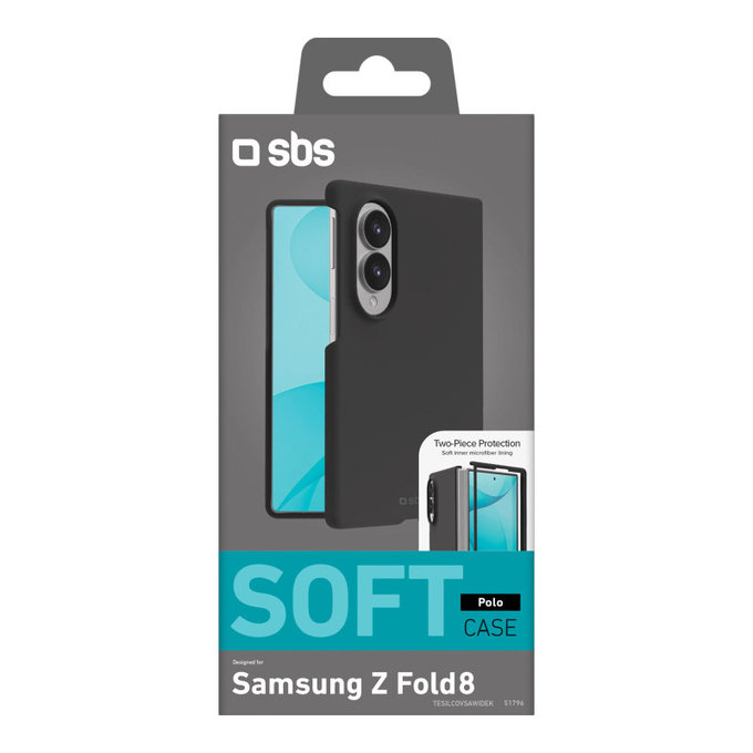 Θήκη Instinct για Samsung Galaxy Z Fold8, Μαύρο, SBS