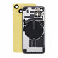 Γυαλί πίσω περιβλήματος για iPhone 14, Yellow, Pulled A