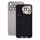 Γυαλί πίσω περιβλήματος για iPhone 15 Pro Max, Natural Titanium, Pulled A