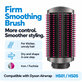 Σκληρή βούρτσα λείανσης για Dyson Airwrap HS01, HS05, Iron / Fuchsia