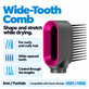 Χτένα με αραιά δόντια για Dyson Airwrap HS01, HS05, Iron / Fuchsia