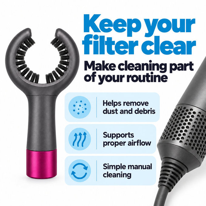 Βούρτσα καθαρισμού φίλτρου για Dyson Airwrap HS01, HS05