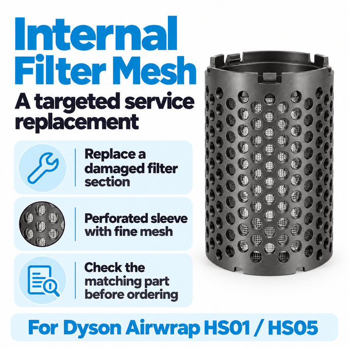 Εσωτερικό πλέγμα φίλτρου για Dyson Airwrap HS01, HS05