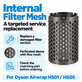 Εσωτερικό πλέγμα φίλτρου για Dyson Airwrap HS01, HS05