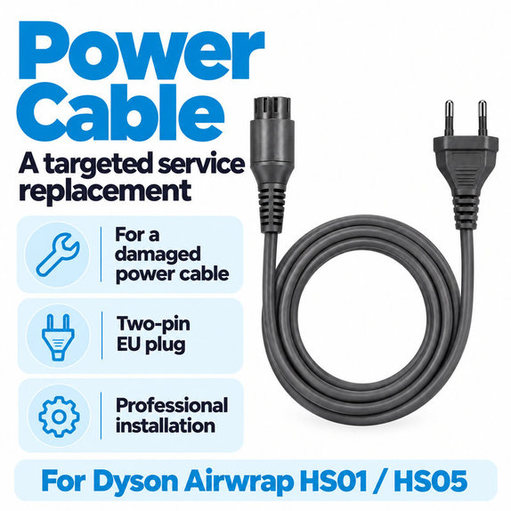 Καλώδιο τροφοδοσίας για Dyson Airwrap HS01, HS05