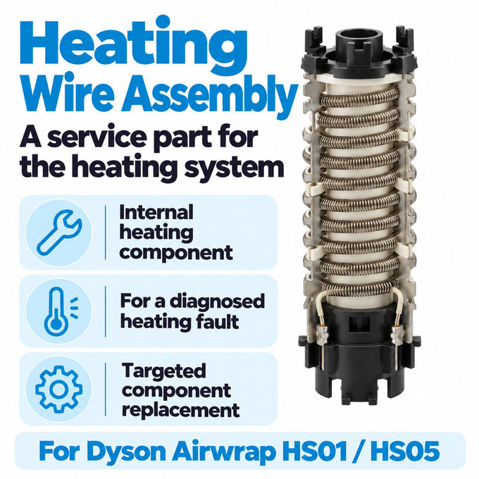Συγκρότημα θερμαντικού σύρματος για Dyson Airwrap HS01, HS05