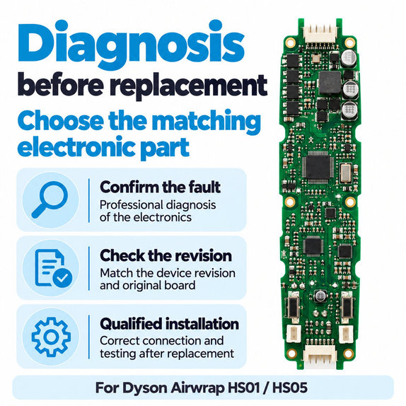 Μητρική πλακέτα PCB για Dyson Airwrap HS01, HS05