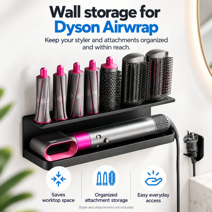 Επιτοίχια βάση για Dyson Airwrap