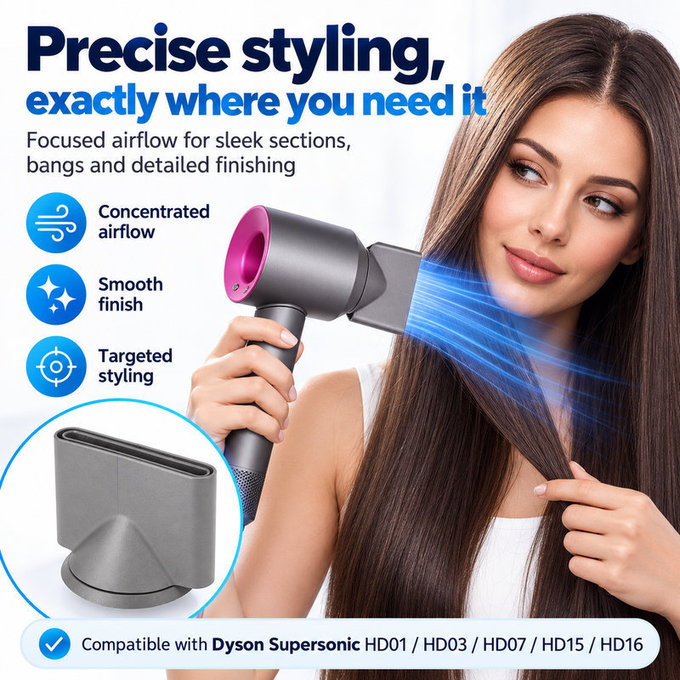 Στόμιο styling για Dyson Supersonic HD01, HD03, HD07, HD15, HD16