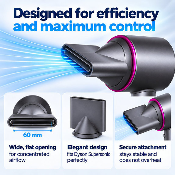 Στόμιο styling για Dyson Supersonic HD01, HD03, HD07, HD15, HD16