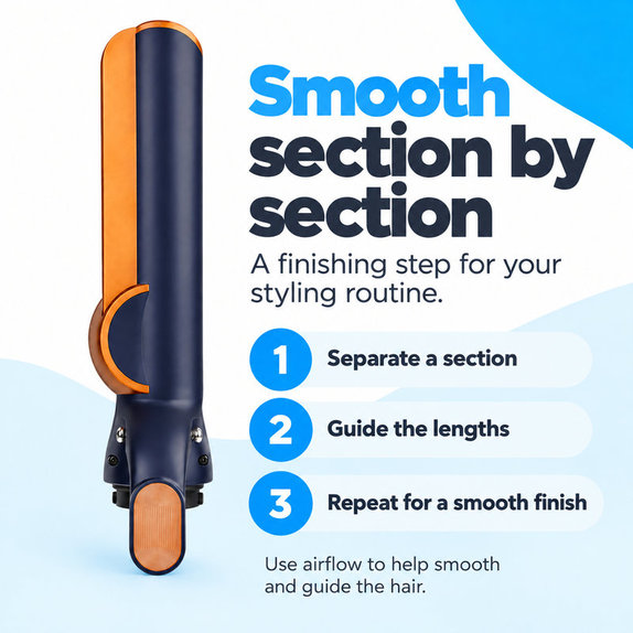 Εξάρτημα ισιώματος μαλλιών για Dyson Airwrap HS01, HS05, HS08
