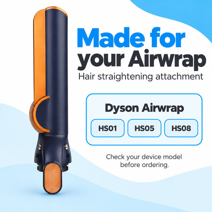 Εξάρτημα ισιώματος μαλλιών για Dyson Airwrap HS01, HS05, HS08