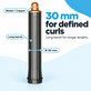 Μακρύ εξάρτημα για μπούκλες για Dyson Airwrap HS01, HS05, 30 mm, Nickel / Copper
