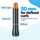 Κοντό εξάρτημα για μπούκλες για Dyson Airwrap HS01, HS05, 30 mm, Nickel / Copper