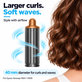 Κοντό εξάρτημα για μπούκλες για Dyson Airwrap HS01, HS05, 40 mm, Nickel / Copper