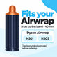Κοντό εξάρτημα για μπούκλες για Dyson Airwrap HS01, HS05, 40 mm, Prussian Blue / Rich Copper