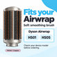 Μαλακή βούρτσα λείανσης για Dyson Airwrap HS01, HS05, Nickel / Copper