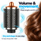 Μεγάλη στρογγυλή βούρτσα όγκου για Dyson Airwrap HS01, HS05, Nickel / Copper