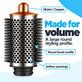 Μεγάλη στρογγυλή βούρτσα όγκου για Dyson Airwrap HS01, HS05, Nickel / Copper