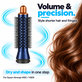 Μικρή στρογγυλή βούρτσα όγκου για Dyson Airwrap HS01, HS05, Prussian Blue / Rich Copper