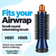 Μικρή στρογγυλή βούρτσα όγκου για Dyson Airwrap HS01, HS05, Prussian Blue / Rich Copper