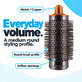 Μεσαία στρογγυλή βούρτσα όγκου για Dyson Airwrap HS01, HS05, Nickel / Copper