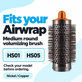 Μεσαία στρογγυλή βούρτσα όγκου για Dyson Airwrap HS01, HS05, Nickel / Copper
