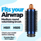 Μεσαία στρογγυλή βούρτσα όγκου για Dyson Airwrap HS01, HS05, Prussian Blue / Rich Copper