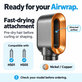 Εξάρτημα γρήγορου στεγνώματος για Dyson Airwrap HS01, HS05, Nickel / Copper