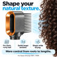 Χτένα με αραιά δόντια για Dyson Airwrap HS01, HS05, Nickel / Copper