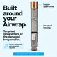 Κέλυφος κύριου σώματος για Dyson Airwrap HS01, HS05, Nickel / Copper
