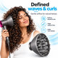 Φυσούνα για Dyson Supersonic HD01, HD03, HD07, HD15, HD16, Black / Nickel