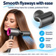 Εξάρτημα λείανσης Flyaway για Dyson Supersonic HD01, HD03, HD07, HD15, HD16, Black