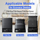 Πλαϊνή βούρτσα, 2 τεμ. για Ecovacs Deebot T50 Omni, T50 Pro Omni, X8 Omni, T50 Max, T50 Max Pro Omni, X5 Omni, X5 Pro Omni