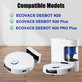 Πανί σφουγγαρίστρας, 2 τεμ. για Ecovacs Deebot N20, N20 Plus, N20 Pro Plus