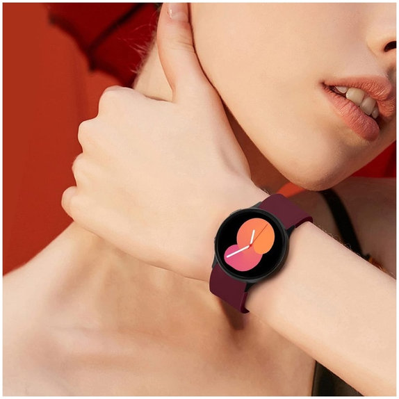 Λουράκι Iconband για Samsung Watch 4 / 5 / 5 Pro / 6 / 7 / FE, μαύρη, Tech-Protect