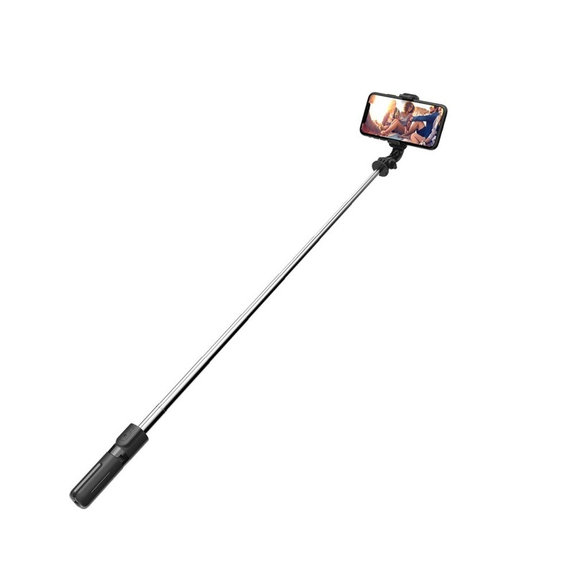 Selfie stick με τρίποδο L02S, μαύρη, Tech-Protect