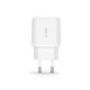 Φορτιστής δικτύου C20W 2-PORT PD 20W / QC3.0 + Lightning Cable, λευκή, Tech-Protect